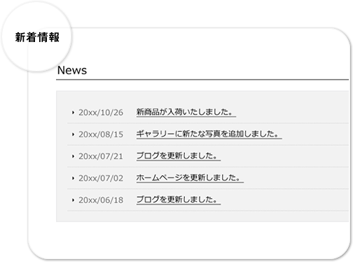 新着情報