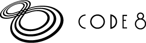 CODE 8 フッターロゴ